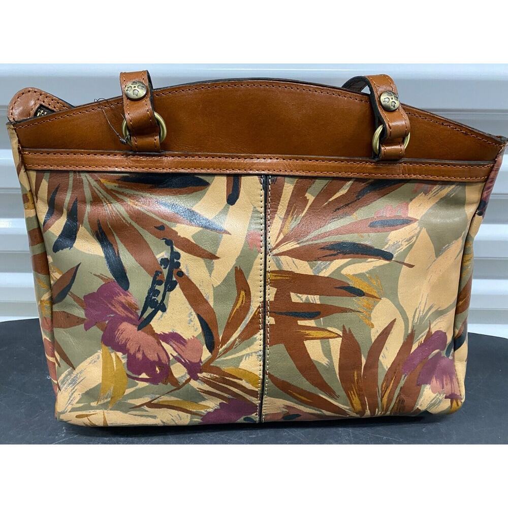 Patricia Nash Women's Poppy Tote PURSE SATCHEL Palm Leaves NWTS SHIPS FAST - Picture 4 of 8